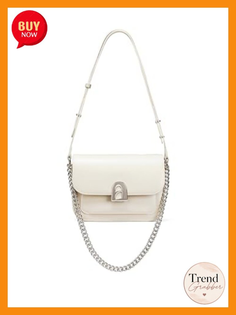 Genuine Leather Shoulder Purse Crossbody Bag Adjustable Strap